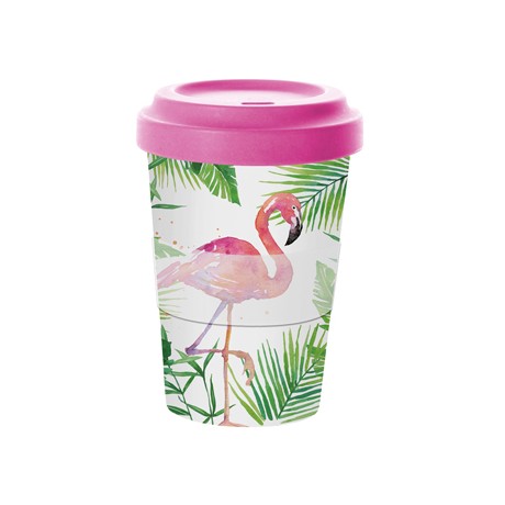 Mug Flamant Bambou