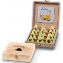 Coffret Bois 12 Fleurs de Thé Blanc Teelini, 4 Varietés