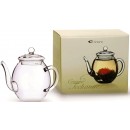 Théière Verre Borosilicate 500 ml, Spéciale Fleurs de Thé