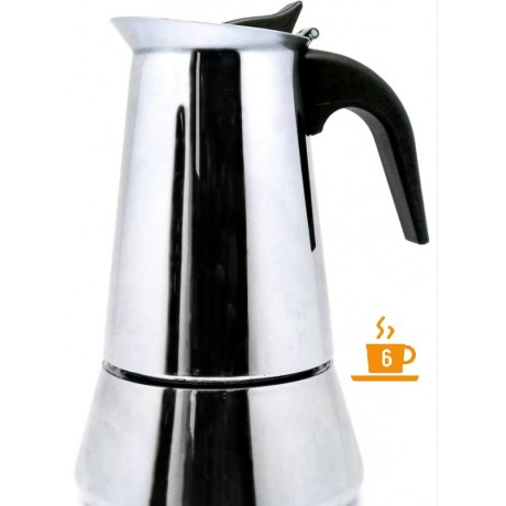 Cafetière tous feux 6 tasses