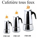 Cafetière tous feux 10 tasses