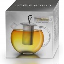 Théière Verre Borosilicate 1.5 Litre & Grand Filtre Inox Microperforé