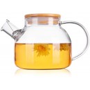 Théière verre et bambou 800ml