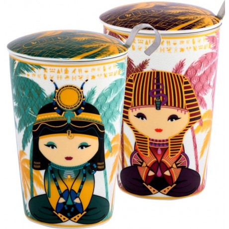 Tisanière porcelaine double paroi Little Egypt