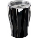 Mug 360ml double paroi inox laqué noir