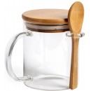 Mug 420ml verre et bambou