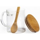 Mug 420ml verre et bambou