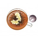 Tasse verre avec couvercle