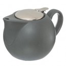 Théière boule 750ml faience noire