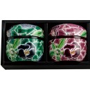 Coffret 2  boites métal 100 gr