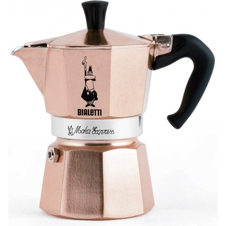 Cafetire Moka Express rosegold 3 tasses