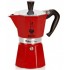 Cafetiere Moka Express rouge 3 tasses