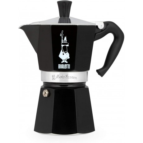 Cafetière Bialetti Moka Express noire 6 tasses