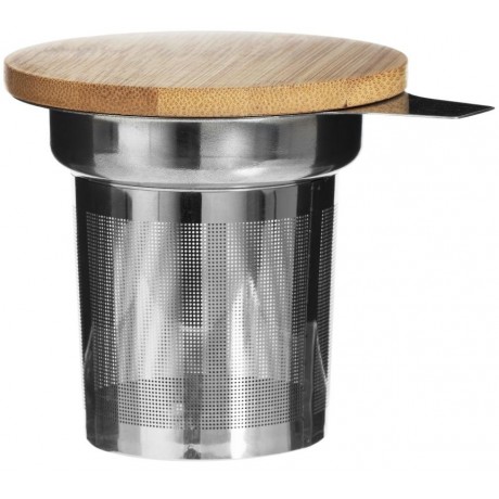 Panier à thé inox et bambou