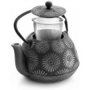 Théière fonte BALI 1.2L motif floral