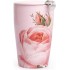 Tisanière Jardin porcelaine double paroi 300 ml