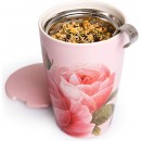 Tisanière Jardin porcelaine double paroi 300 ml