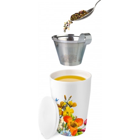 Tisanière Jubilee porcelaine double paroi 300 ml