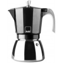 Cafetière inox 9 tasses tous feux noire marque IBILI