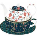 ALAY Solitaire Fine Bone China: Tasse 0.25 L & Théière 0.5 L