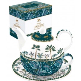 Solitaire Bone China MOS9: Tasse 350 ml & Théière 350 m
