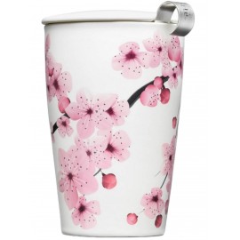 Tisanière en porcelaine double paroi 3 pièces HANAMI 350 ml