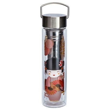 Infuseur en verre 350ml double paroi