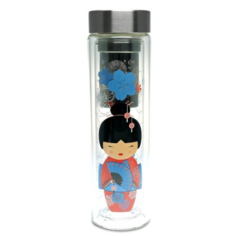 Infuseur en verre 350ml double paroi